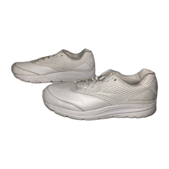 Brooks Addiction Walker 2 Shoes Mens Size 12 White Walking Sneakers 1103181D142 main image 11